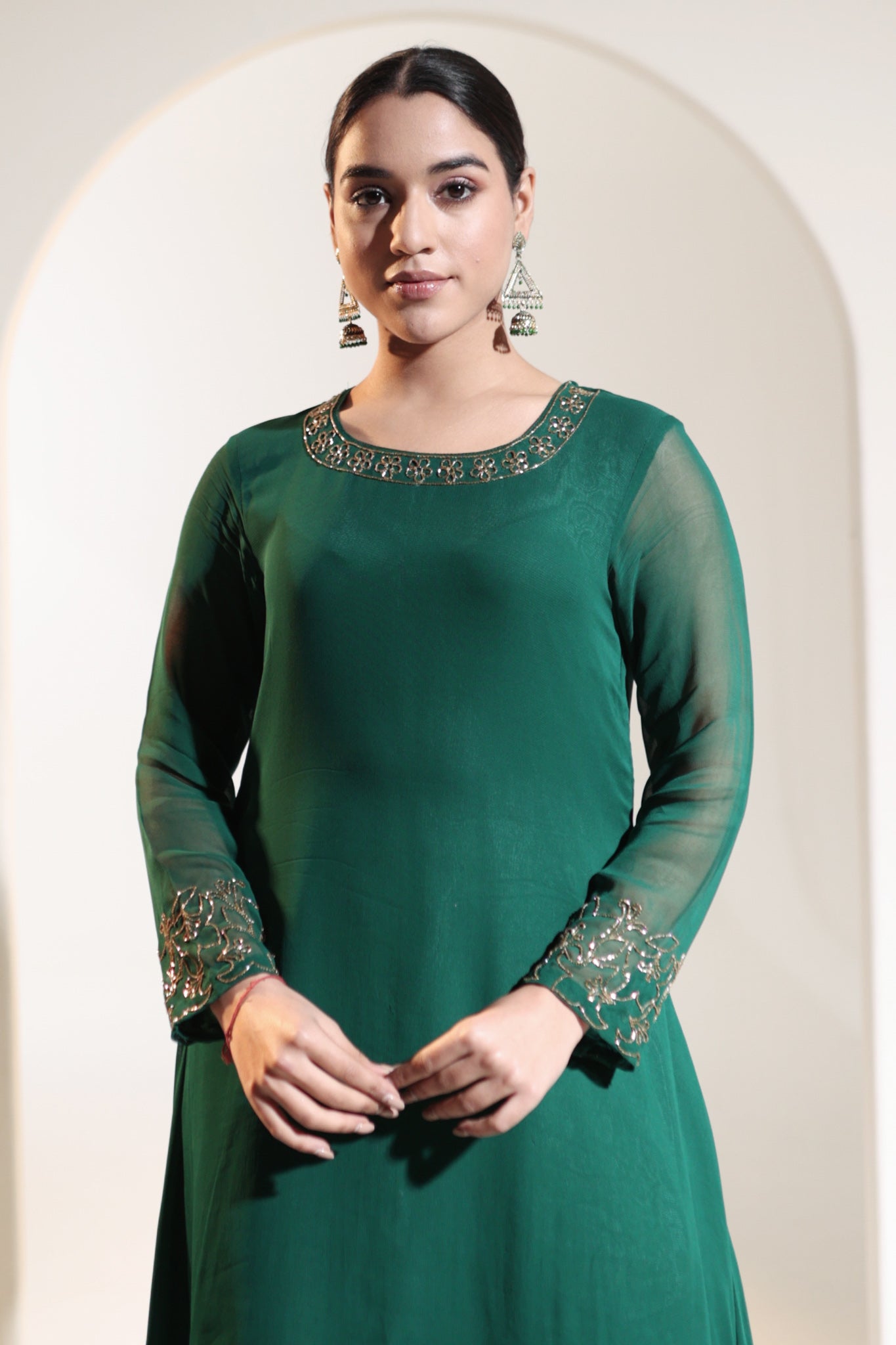 Green Tulip Pant Suit