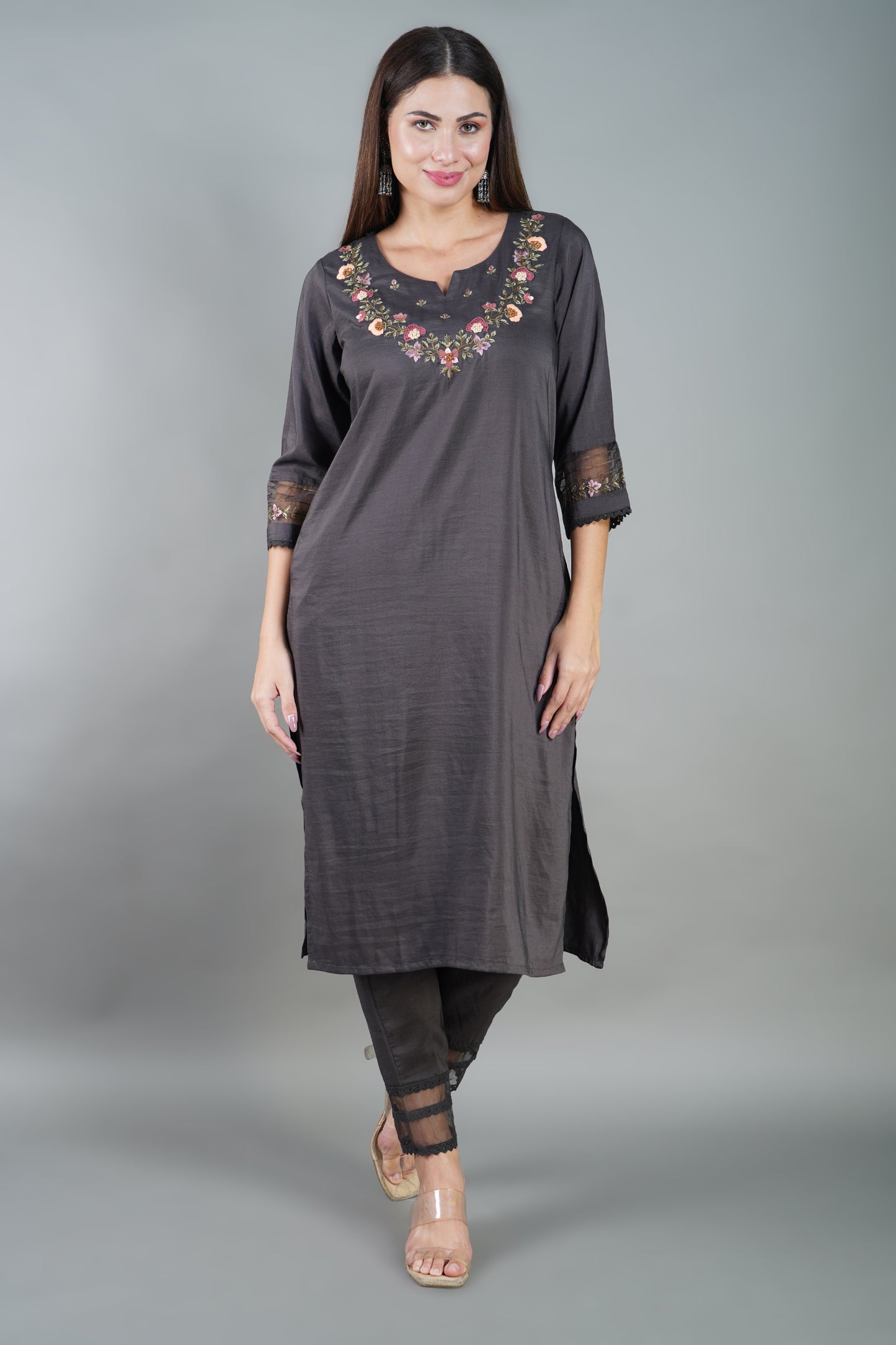 Muslin Kurta Set
