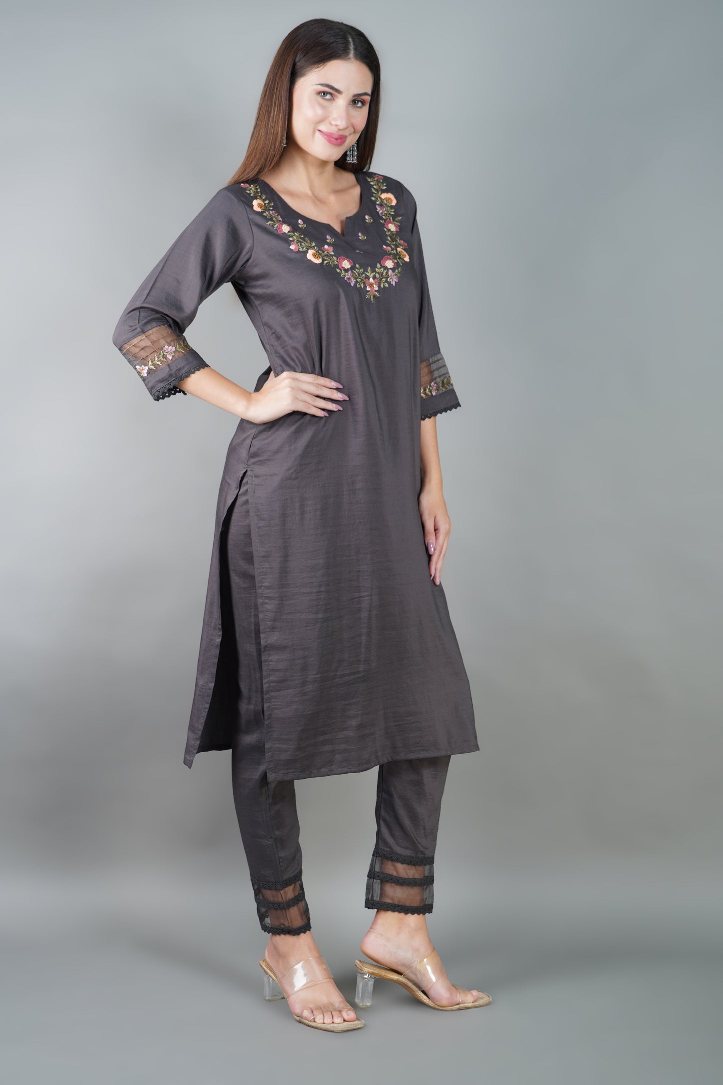 Muslin Kurta Set