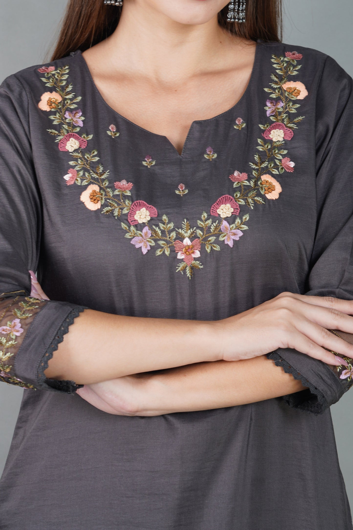 Muslin Kurta Set