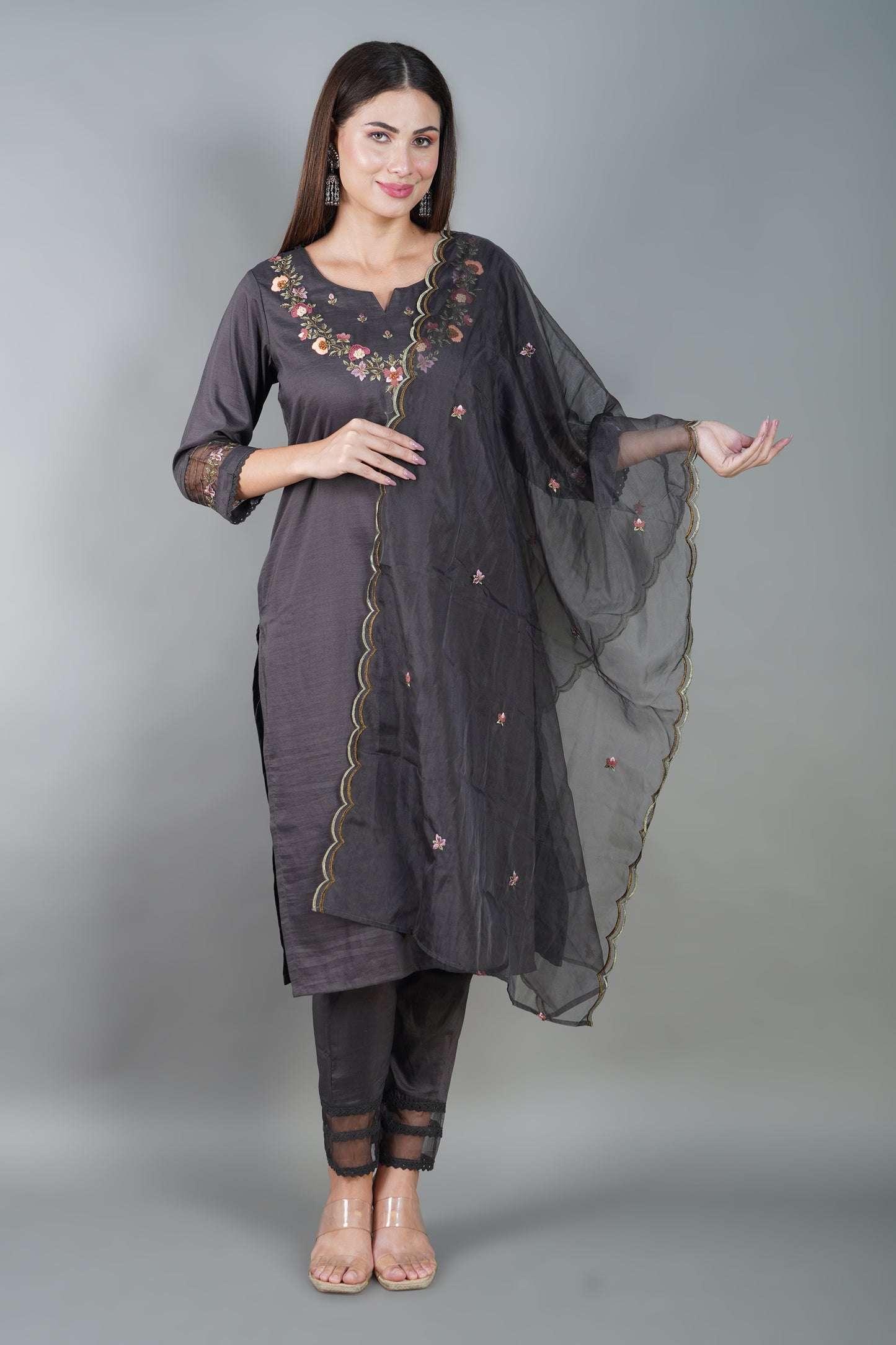 Muslin Kurta Set
